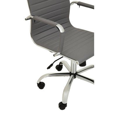 Brent Grey Low Back Home Office Chair 6 - Online Bedrooms
