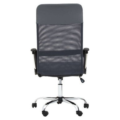 Brent Grey Mesh Home Office Chair 4 - Online Bedrooms