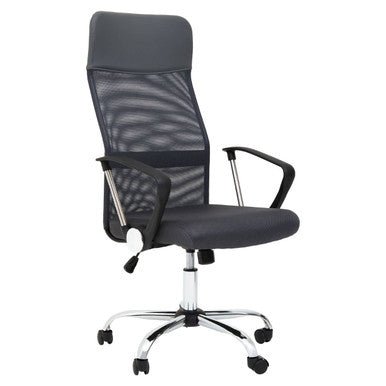 Brent Grey Mesh Home Office Chair 9 - Online Bedrooms