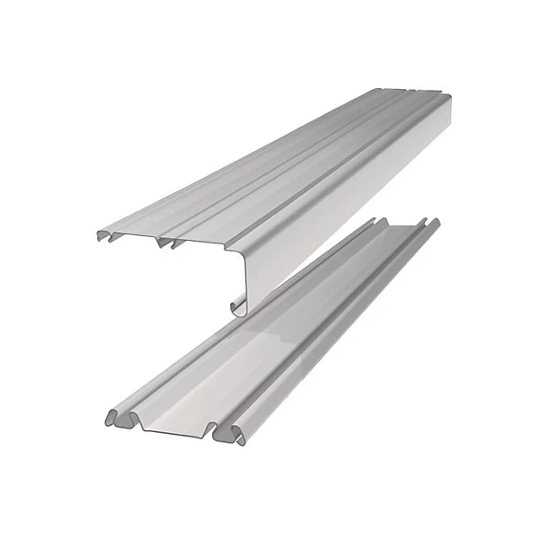 Spacepro Cashmere Sliding Wardrobe Door Track Set (L)1803mm