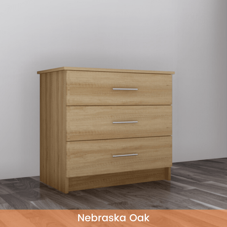 Chest of Drawers - 3 Drawers 4 - Online Bedrooms