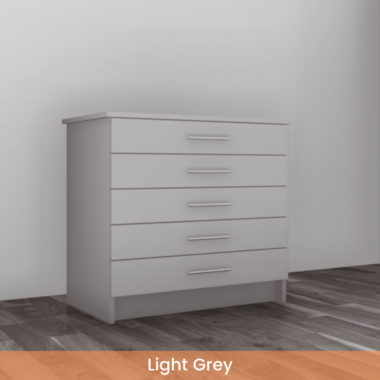 Chest of Drawers - 5 Drawers 3 - Online Bedrooms