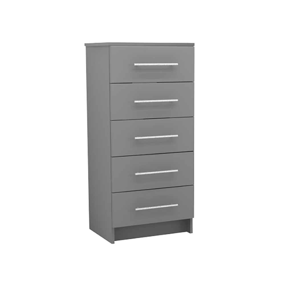 Chest of Drawers - 5 Drawers (Narrow) 1 - Online Bedrooms