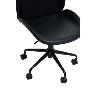Clinton Black Home Office Chair 8 - Online Bedrooms