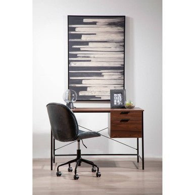 Clinton Grey Home Office Chair 4 - Online Bedrooms