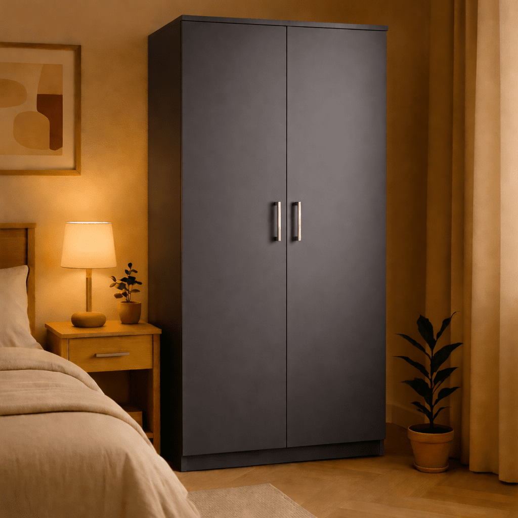 Freestanding Double Wardrobe 7 - Online Bedrooms