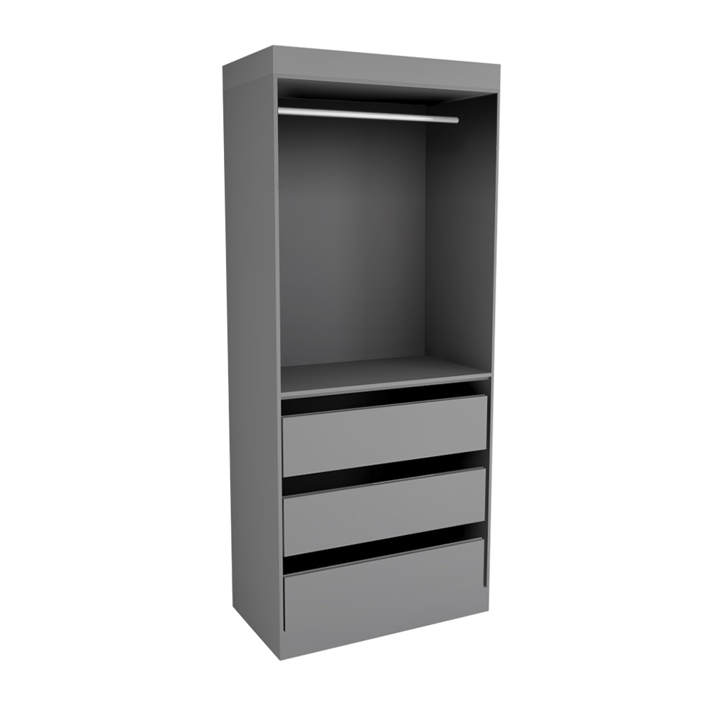 Freestanding Open Wardrobe - Wide 1 - Online Bedrooms