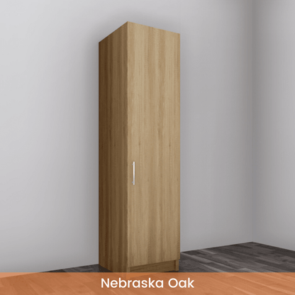 Freestanding Single Wardrobe - W: 600mm x H: 2250mm x D: 620mm 9 - Online Bedrooms