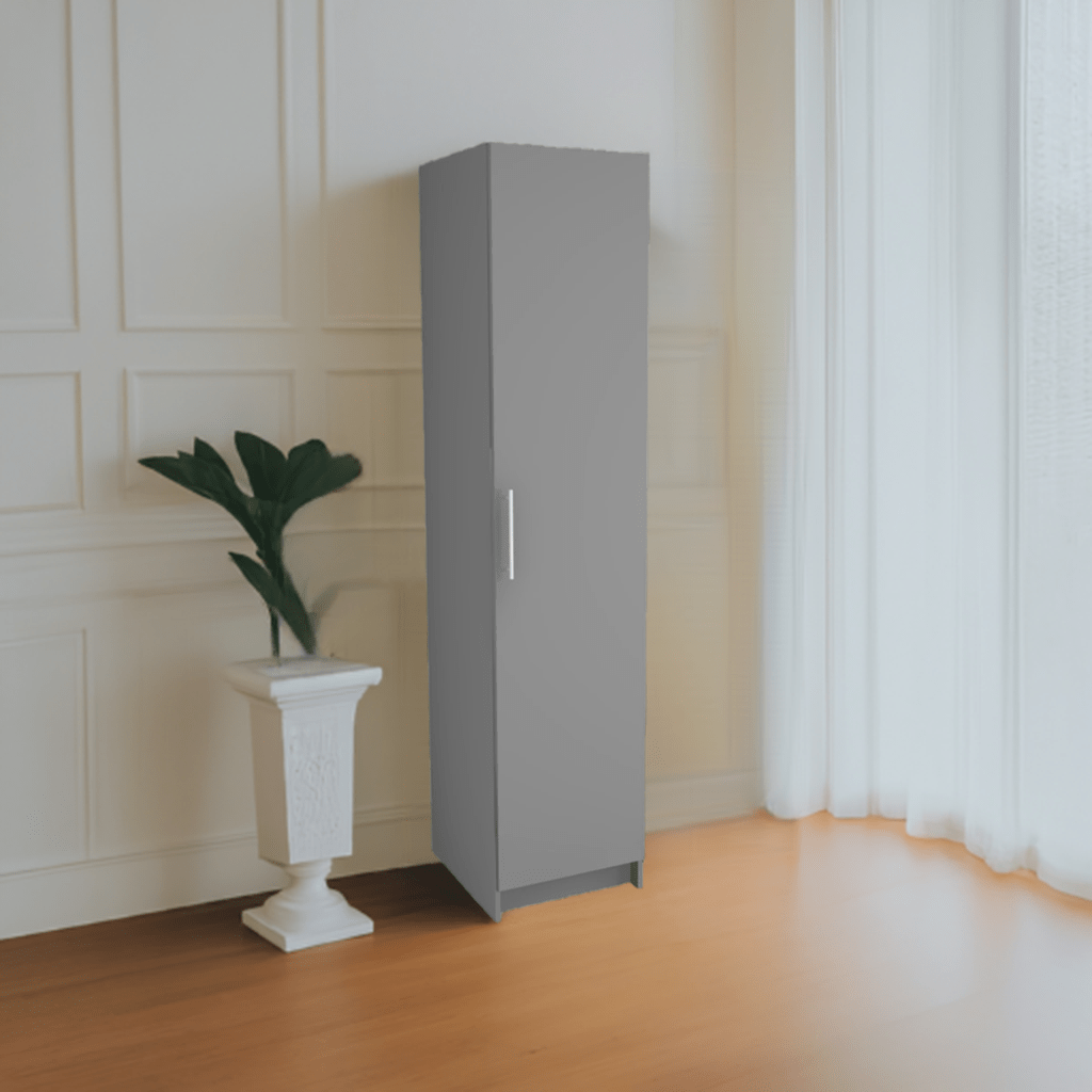 Freestanding Single Wardrobe - W: 600mm x H: 2250mm x D: 620mm 1 - Online Bedrooms