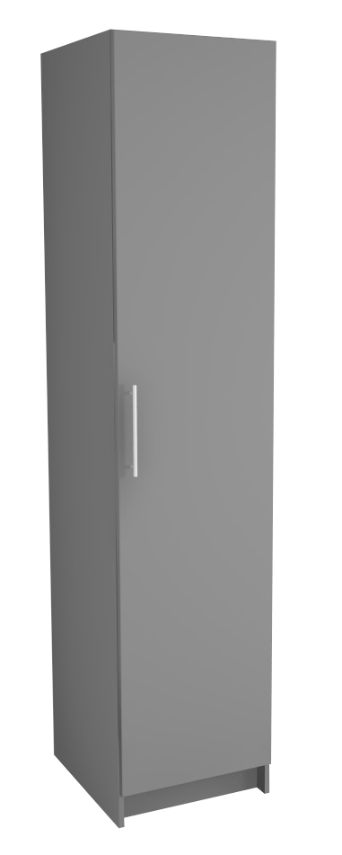 Freestanding Single Wardrobe - W: 600mm x H: 2250mm x D: 620mm 1 - Online Bedrooms