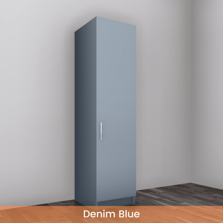 Freestanding Single Wardrobe - W: 600mm x H: 2250mm x D: 620mm 10 - Online Bedrooms