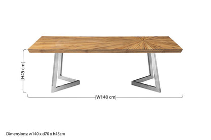 Gabar Natural Bamboo Coffee Table 10 - Online Bedrooms
