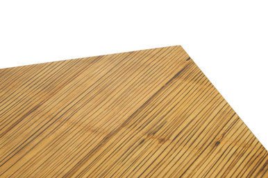 Gabor Black and Natural Bamboo Small Square Coffee Table 9 - Online Bedrooms