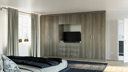 Grey Nebraska Oak Sample 2 - Online Bedrooms