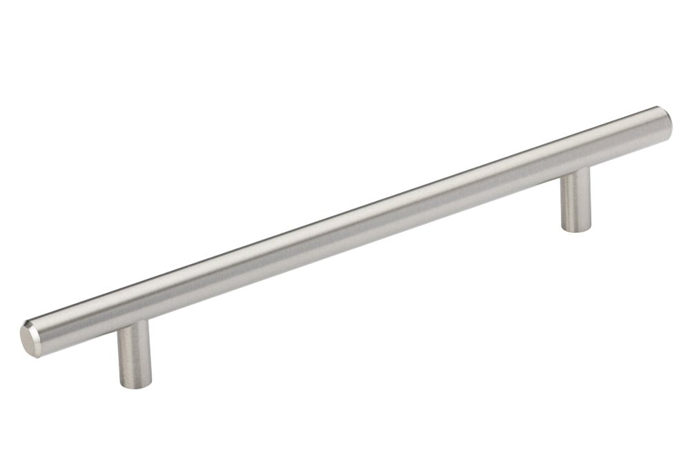 Harley Brushed Nickel Handle - 160mm 1 - Online Bedrooms