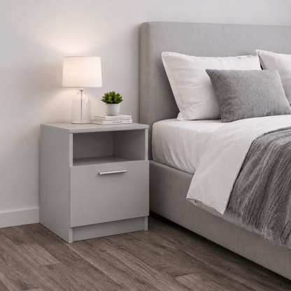 Hawton Bedside Table 3 - Online Bedrooms