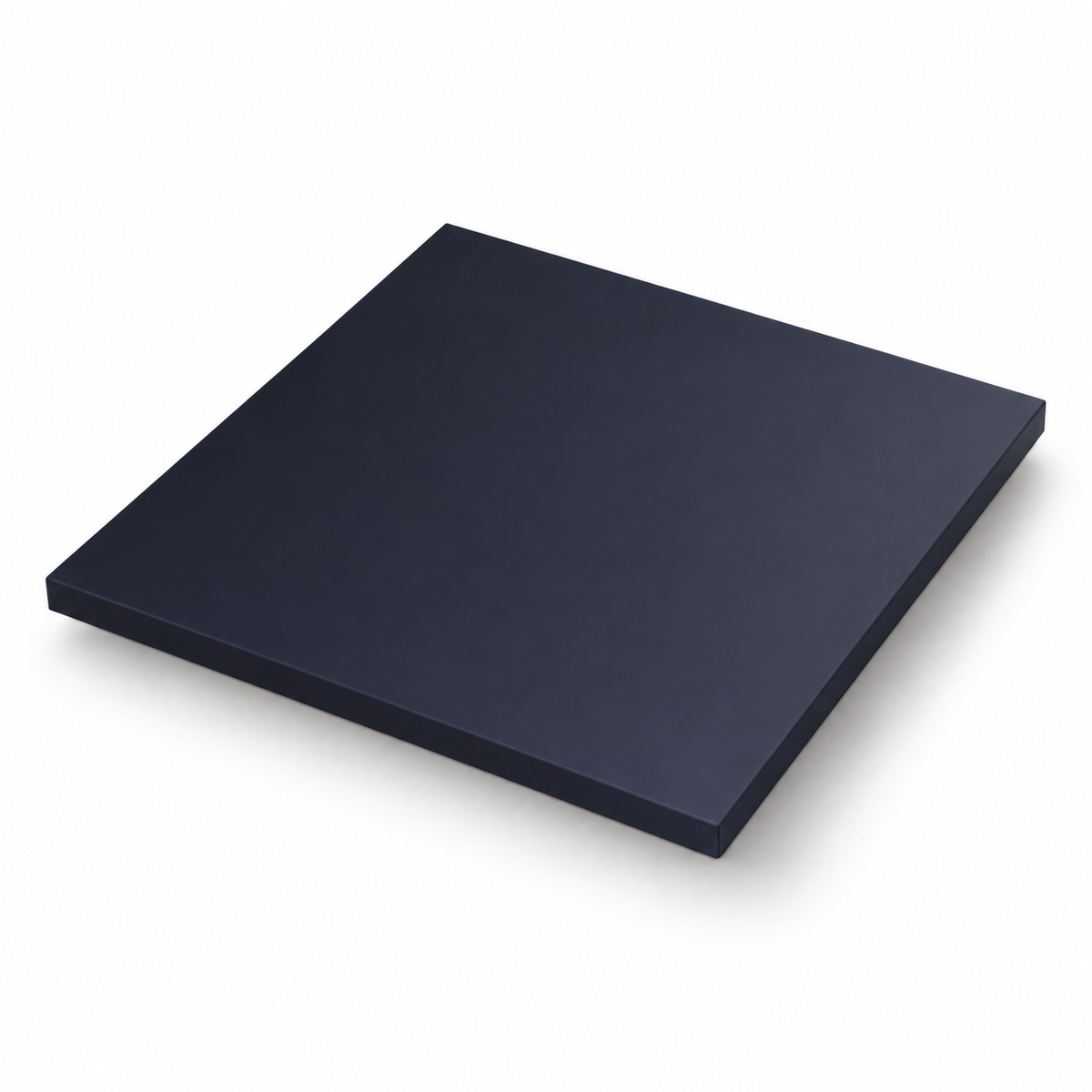 Indigo Blue (Matt) Colour Sample in a premium angled view on a white background
