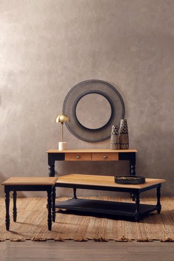 Kensington Townhouse Grey Wash Wooden Coffee Table 6 - Online Bedrooms