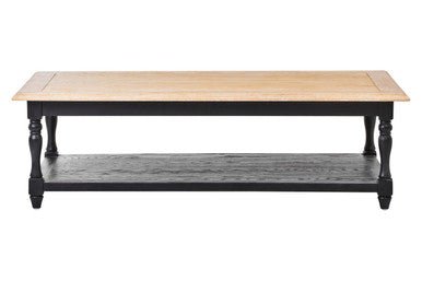 Kensington Townhouse Grey Wash Wooden Coffee Table 2 - Online Bedrooms