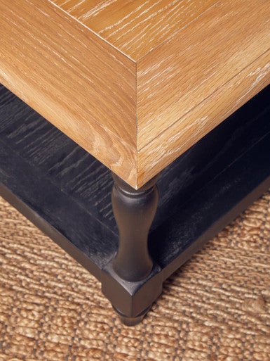 Kensington Townhouse Grey Wash Wooden Coffee Table 8 - Online Bedrooms