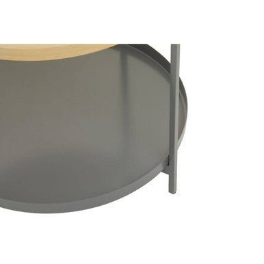 Korba Grey and Matt Gold Finish 2 Tier Coffee Table 10 - Online Bedrooms