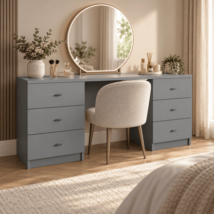Linby Dressing Table 3 - Online Bedrooms