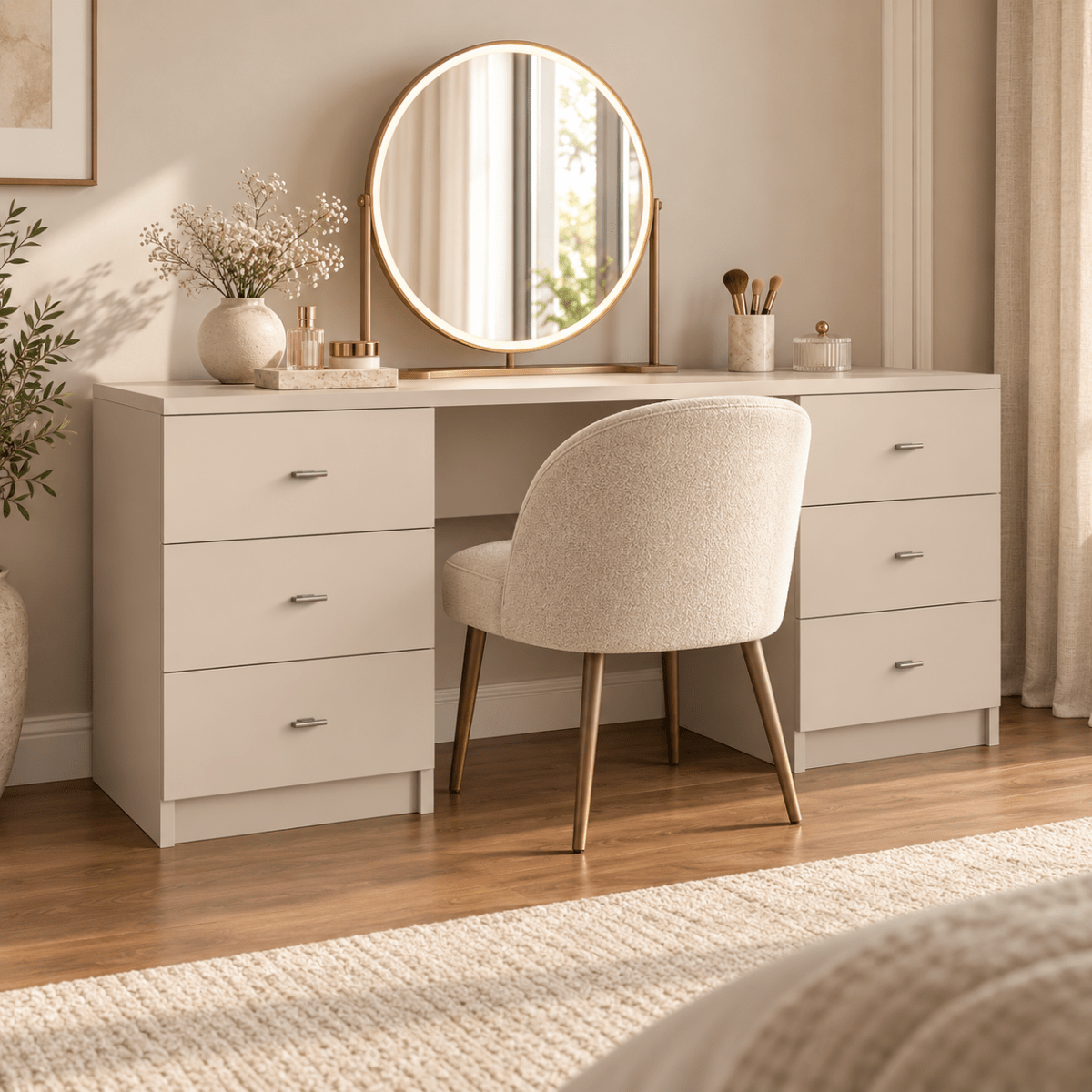 Linby Dressing Table 1 - Online Bedrooms
