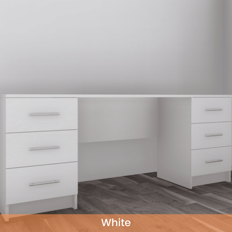 Linby Office Desk - W: 2000mm x H: 760mm x D: 520mm 5 - Online Bedrooms