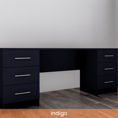 Linby Office Desk - W: 2000mm x H: 760mm x D: 520mm 7 - Online Bedrooms