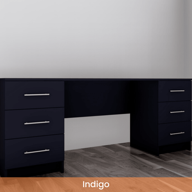 Linby Office Desk - W: 2000mm x H: 760mm x D: 520mm 7 - Online Bedrooms