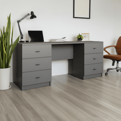 Linby Office Desk - W: 2000mm x H: 760mm x D: 520mm 1 - Online Bedrooms