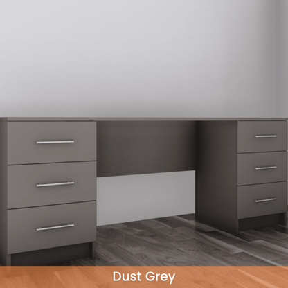 Linby Office Desk - W: 2000mm x H: 760mm x D: 520mm 6 - Online Bedrooms