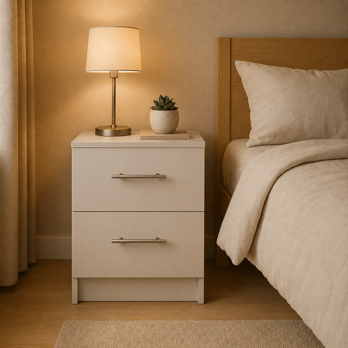 Lowdham Bedside Table 5 - Online Bedrooms