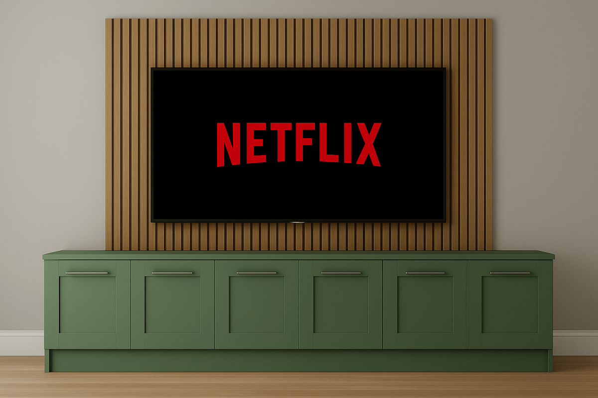 Media Wall Entertainment Base Unit - For Up to 130" TVs 12 - Online Bedrooms