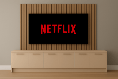 Media Wall Entertainment Base Unit - For Up to 130" TVs 14 - Online Bedrooms