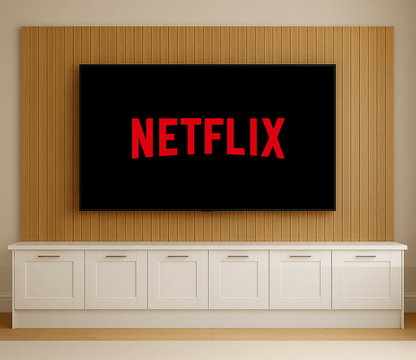 Media Wall Entertainment Shaker Base Unit - For Up to 130" TVs 5 - Online Bedrooms