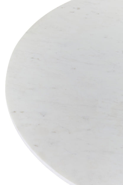 Myan Natural Acacia Wood and White Marble Round Coffee Table 25 - Online Bedrooms