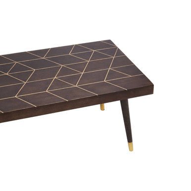 Naro Dark Finish Mango Wood Coffee Table 8 - Online Bedrooms