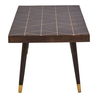 Naro Dark Finish Mango Wood Coffee Table 6 - Online Bedrooms