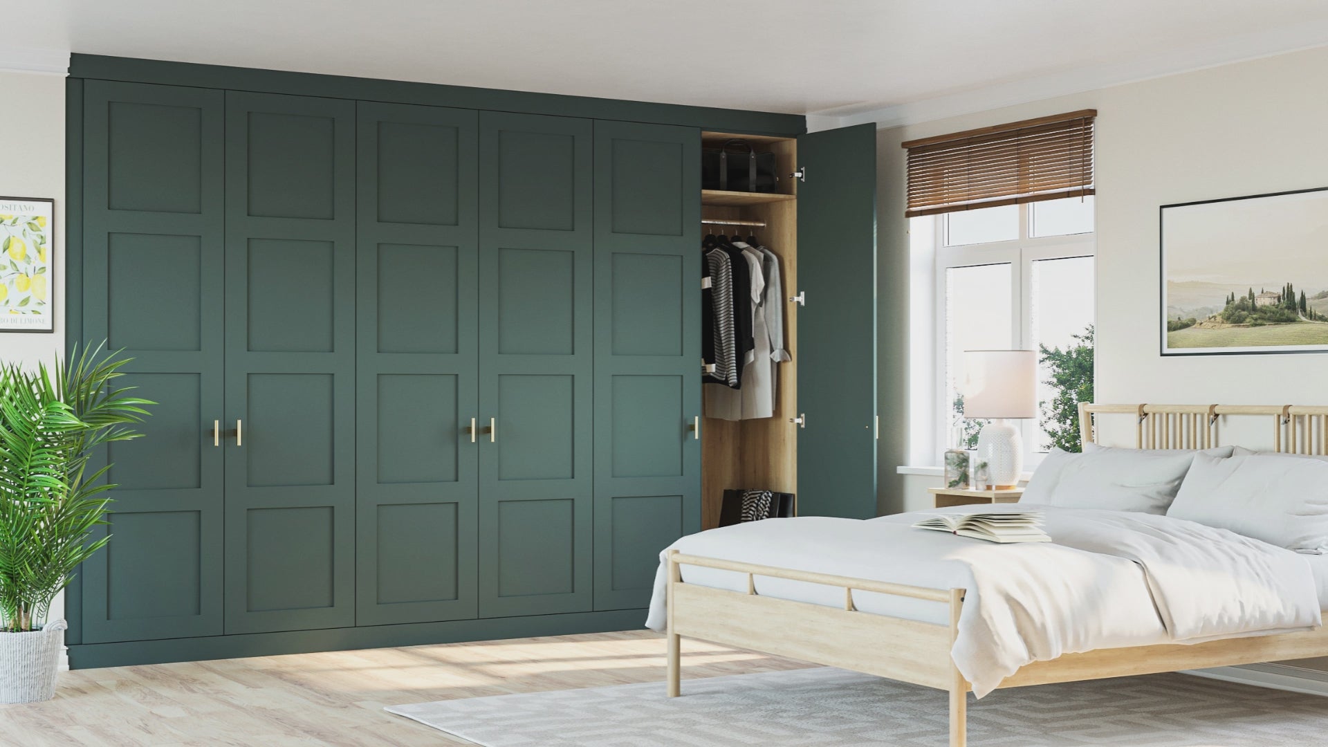 Load video: Made to measure fitted furniture