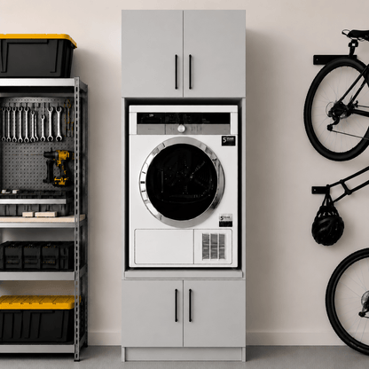 Single Washer & Dryer Appliance Cabinet 3 - Online Bedrooms