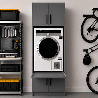 Single Washer & Dryer Appliance Cabinet 8 - Online Bedrooms