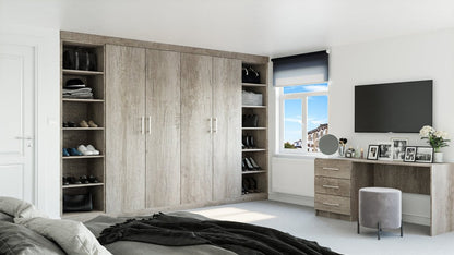 Soft Grey Oak Sample 2 - Online Bedrooms