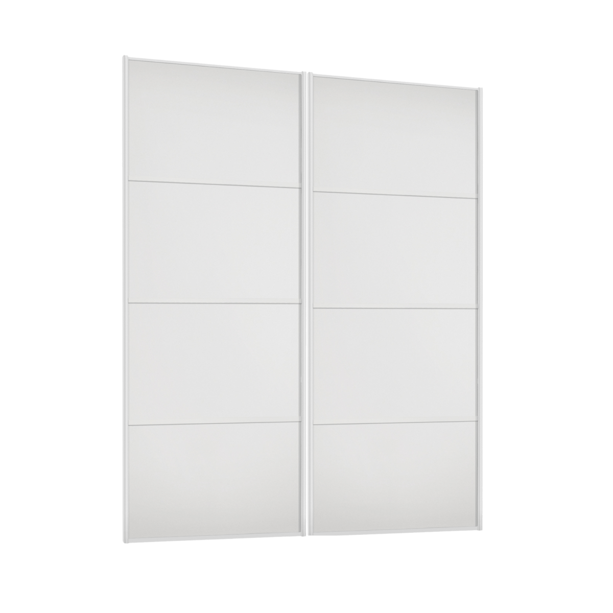 Spacepro Classic 4 Panel 2 Door Sliding Wardrobe Door Kit (H)2260mm (W)1793mm 1 - Online Bedrooms