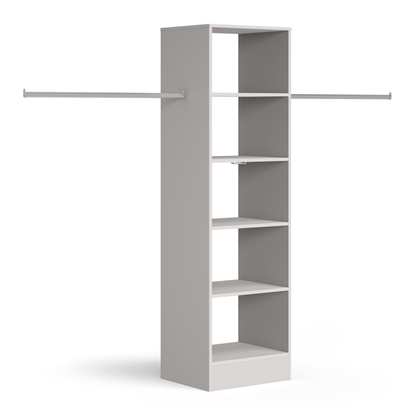 Spacepro Sliding Wardrobe Internal Storage Towers & Shelving 5 - Online Bedrooms