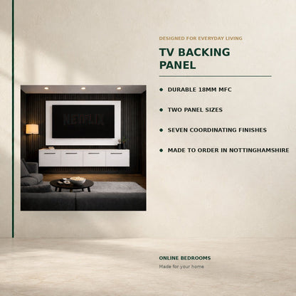TV Backing Panel - Up To 69" TVs 2 - Online Bedrooms