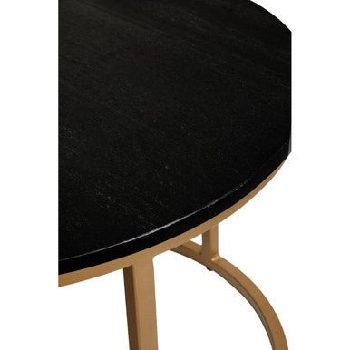 Varana Black Marble and Gold Finish Set of 2 Nesting Coffee Tables 6 - Online Bedrooms