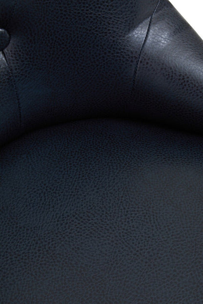 Walson Black Leather Effect Home Office Chair 16 - Online Bedrooms
