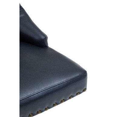 Walson Black Leather Effect Home Office Chair 5 - Online Bedrooms