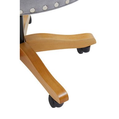 Watford Grey Home Office Chair 6 - Online Bedrooms